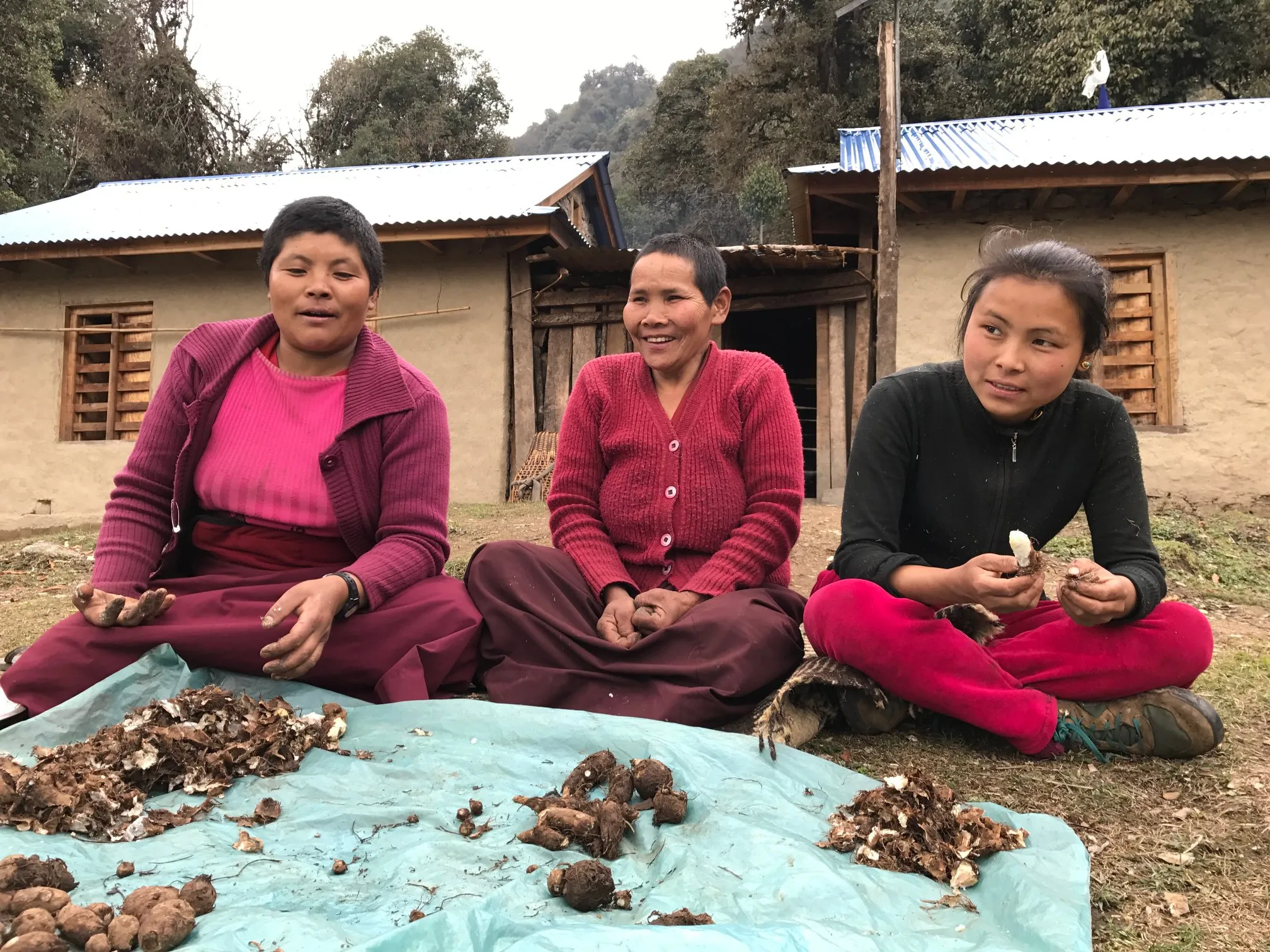 Membre de l'association humanitaire Népal - permaculture